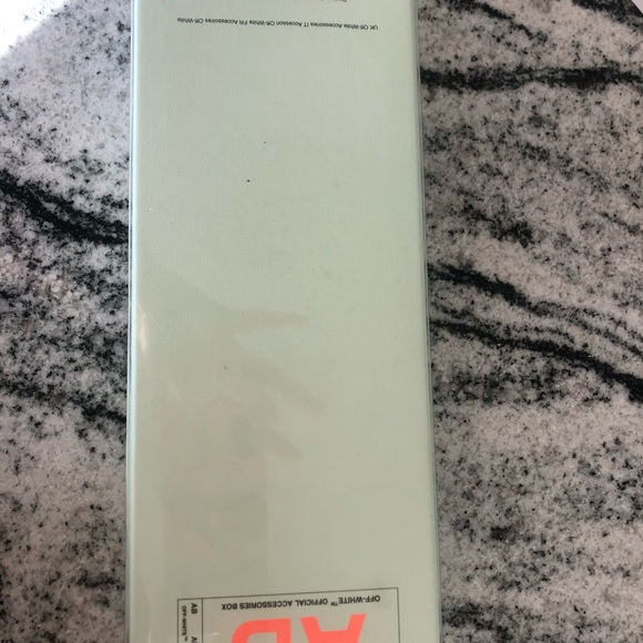 Off-White Black Floral Belt main image 5